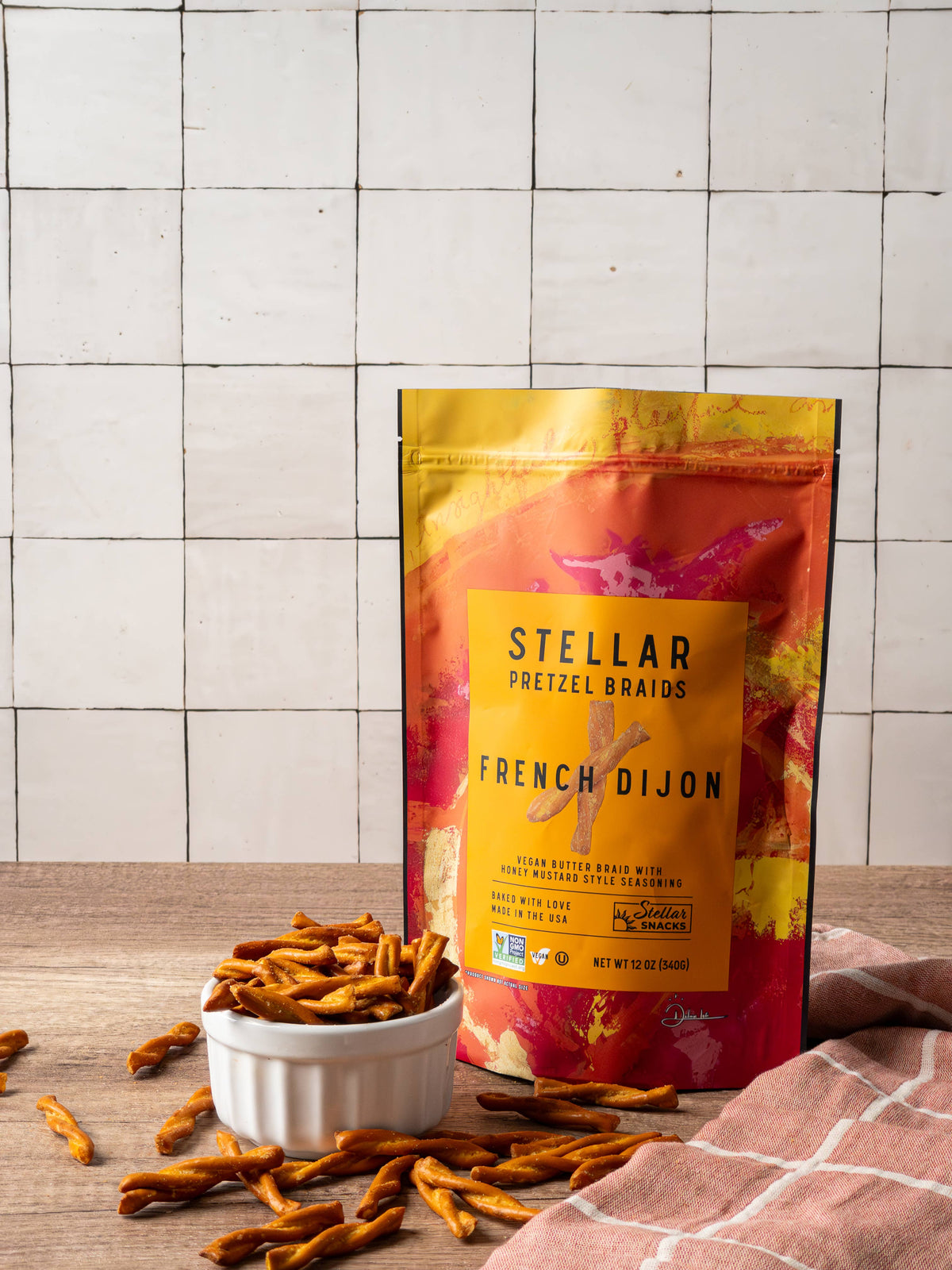 Stellar Pretzel Braids - French Dijon
