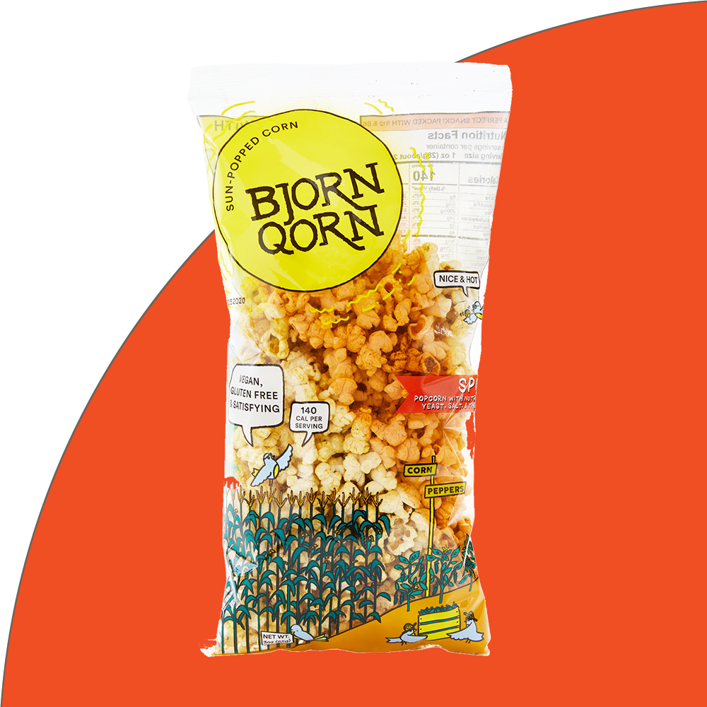 3oz Spicy BjornQorn